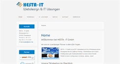 Desktop Screenshot of hesta-it.de